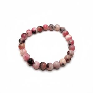 Elegant Pink Beaded Bracelet